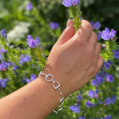 Sterling Silver equestrian Bracelet