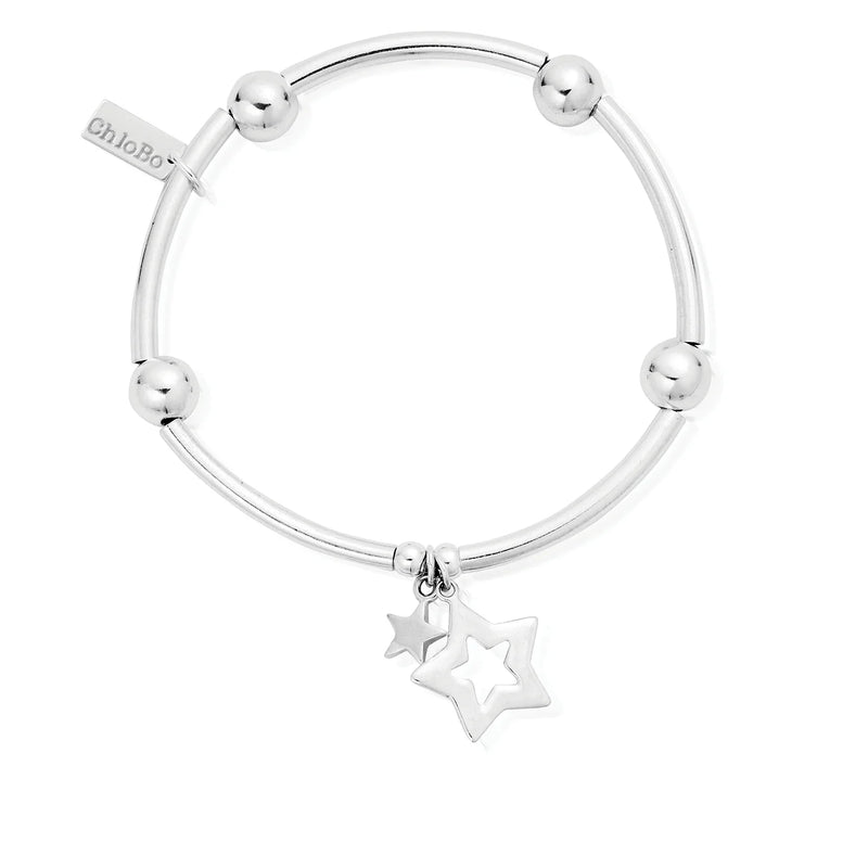 ChloBo Noodle Ball Double Star Bracelet