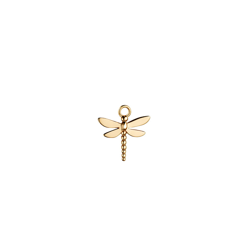 Steff Mix And Match Yellow Gold Vermeil Dragonfly Earring Charm