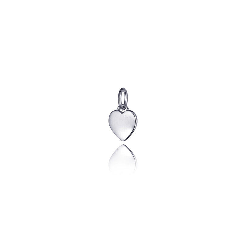 Steff Silver Mini Heart Charm