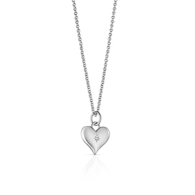 Steff Diamond Heart Pendants