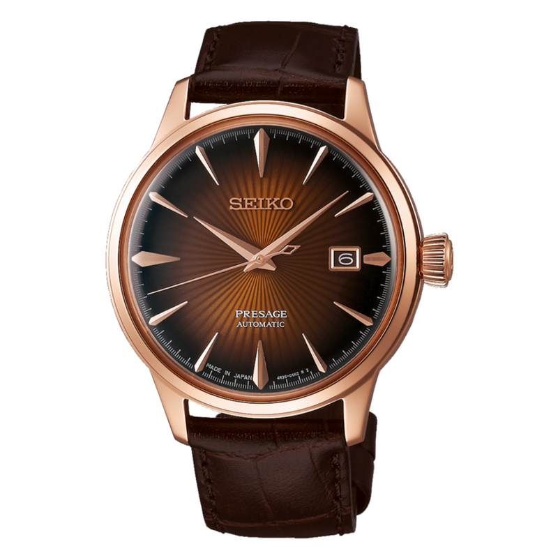 Seiko Presage 41 mm Gold Automatic Men&