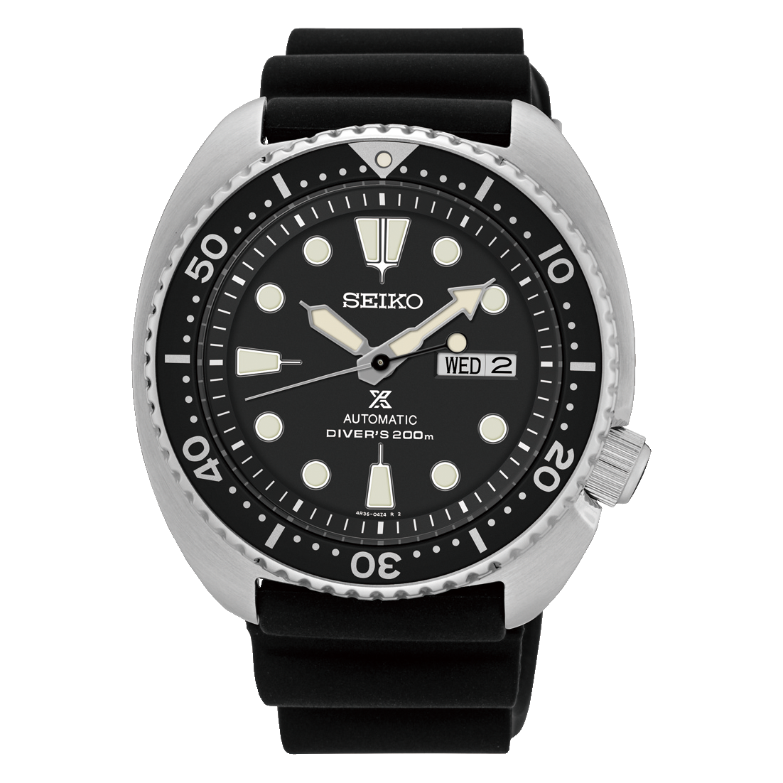 Seiko Prospex ‘Turtle’ Black Dial Automatic Men's Watch