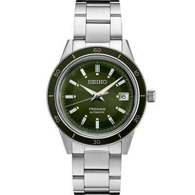 Seiko Presage 40.8mm Green Dial Automatic Men's Watch