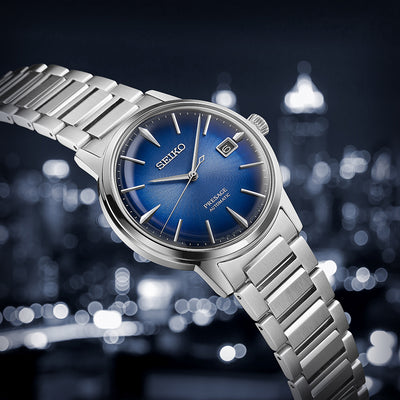 Seiko Presage 39.5mm Blue Dial Automatic Men's Watch