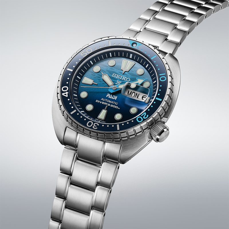 Seiko Prospex ‘Great Blue’ Turtle Scuba PADI Special Edition Men's Watch