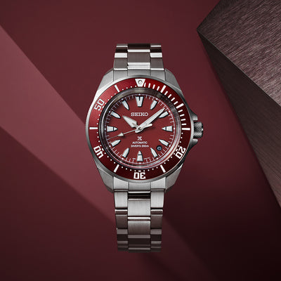 Seiko Prospex 4R Red Diver’s Men's Watch