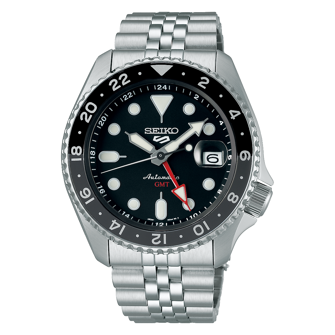 Seiko 5 Sports ‘Black Grape’ GMT SKX Re-Interpretation Men's Watch