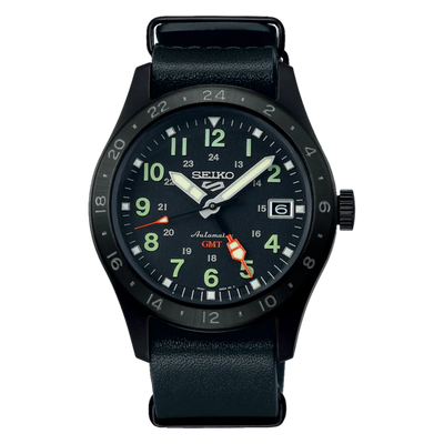 Seiko 5 Sports 48 mm Black Automatic Men's Watch