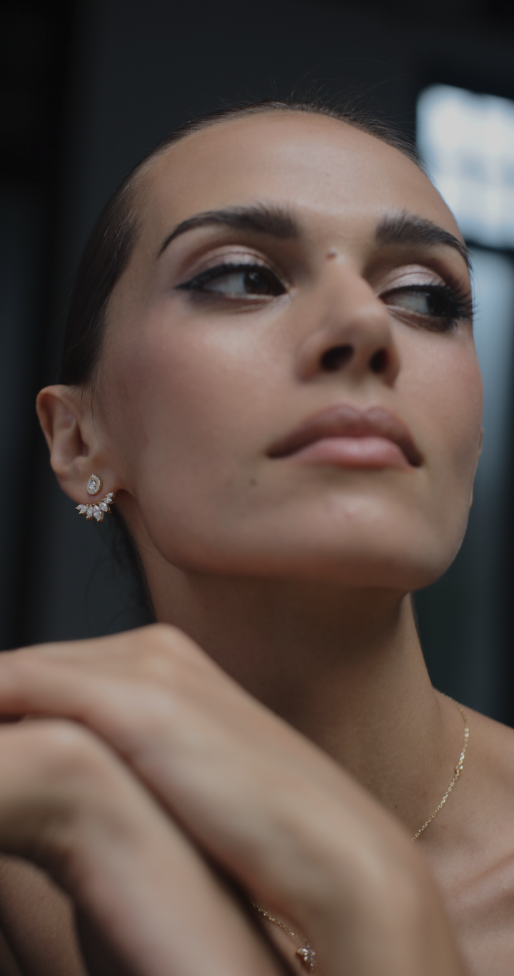 CARAT* London Suriya Ear Jacket Earrings