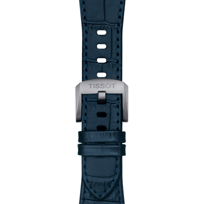 Tissot PRX 40mm Blue Leather Quartz Men's Watch T1374101604100 - Steffans Jewellers