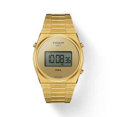 Tissot PRX 40mm Golden Mirror Dial Quartz Men's Watch