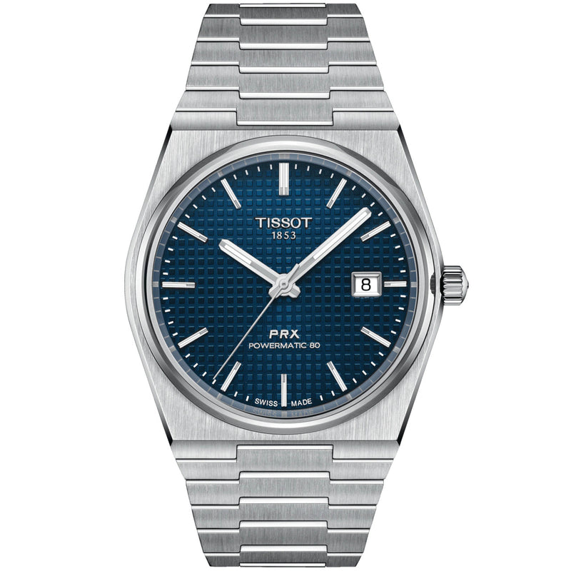 Tissot PRX 40mm Powermatic 80 Blue Dial Stainless Steel Automatic Men&