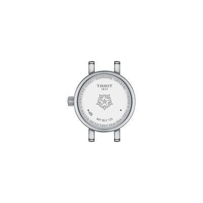 Tissot T-Lady 42mm White Mother-Of-Pearl Quartz Women's Watch