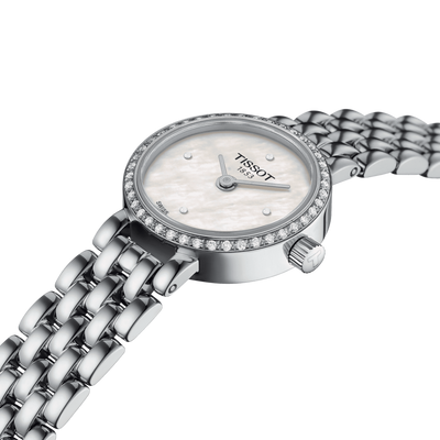 Tissot T-Lady 42mm White Mother-Of-Pearl Quartz Women's Watch