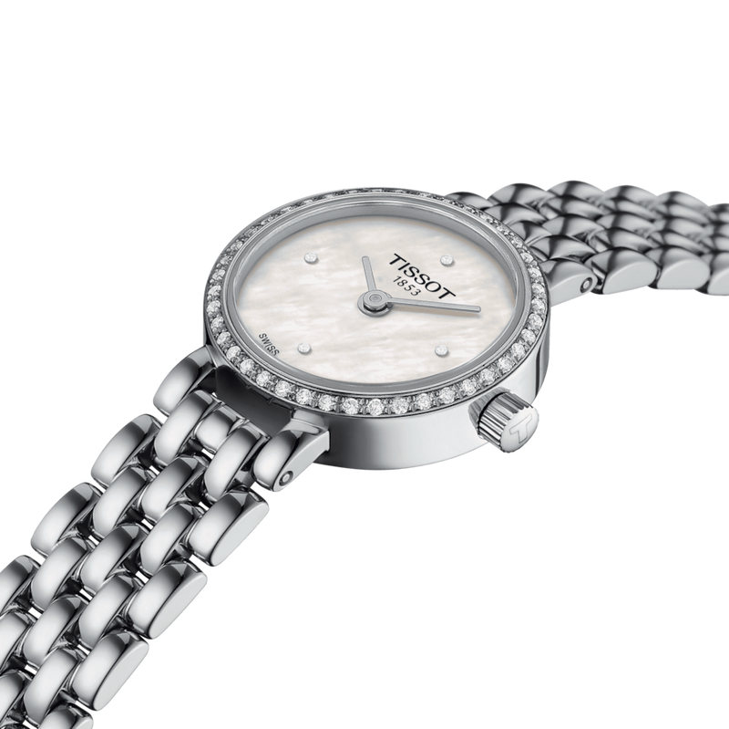 Tissot T-Lady 42mm White Mother-Of-Pearl Quartz Women&