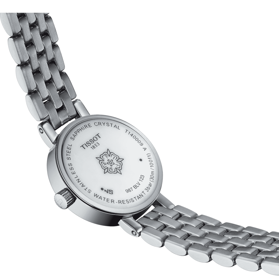 Tissot T-Lady 42mm White Mother-Of-Pearl Quartz Women's Watch