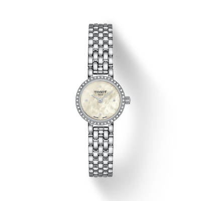 Tissot T-Lady 42mm White Mother-Of-Pearl Quartz Women's Watch