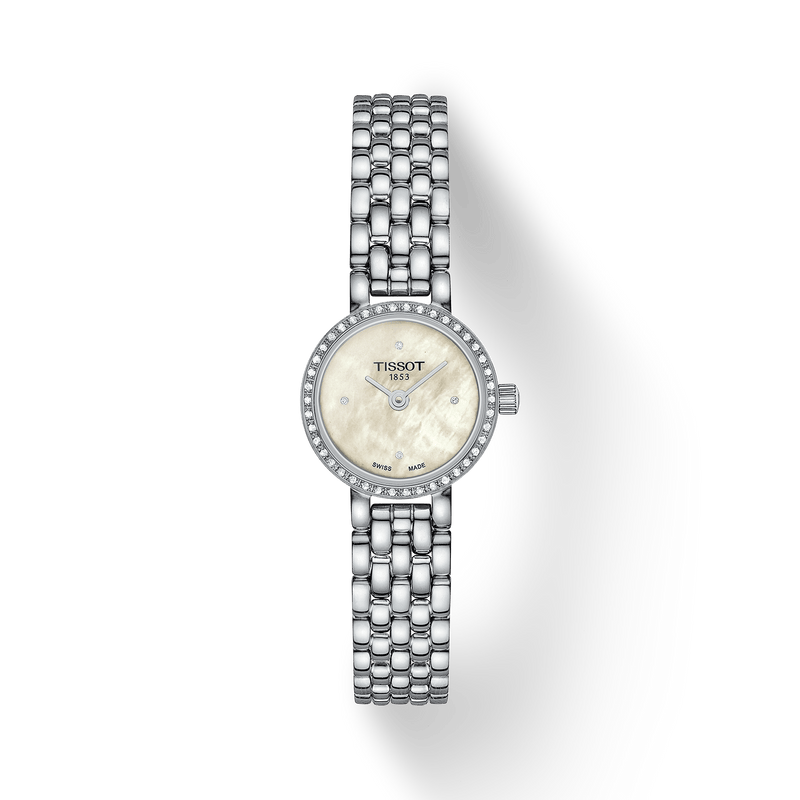 Tissot T-Lady 42mm White Mother-Of-Pearl Quartz Women&