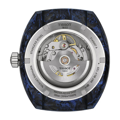 Tissot Sideral Powermatic 80 41mm Blue Automatic Men's Watch - Steffans Jewellers
