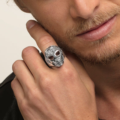 Thomas Sabo Ring Lily Skull