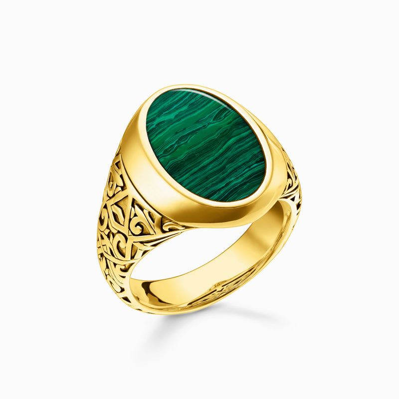 Thomas Sabo Ring Green-Gold