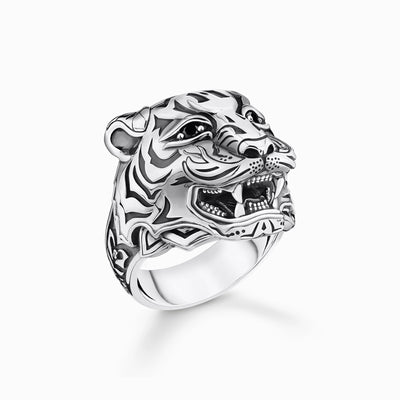 Thomas Sabo Ring Tiger Silver