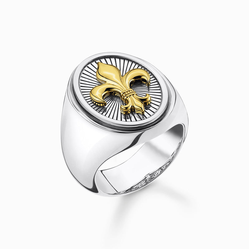 Thomas Sabo Ring Fleur-De-Lis Gold