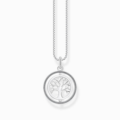 Thomas Sabo 925 Sterling Silver Tree Of Love Necklace