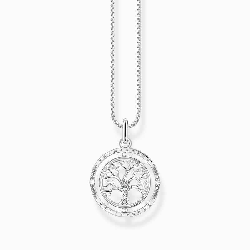 Thomas Sabo 925 Sterling Silver Tree Of Love Necklace