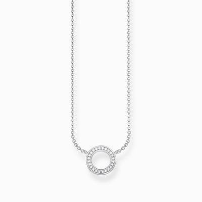 Thomas Sabo Sterling Silver Circle Necklace