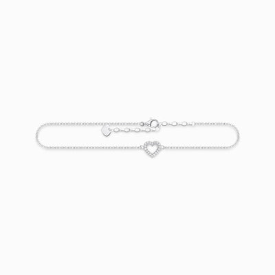 Thomas Sabo Sterling Silver Heart Bracelet