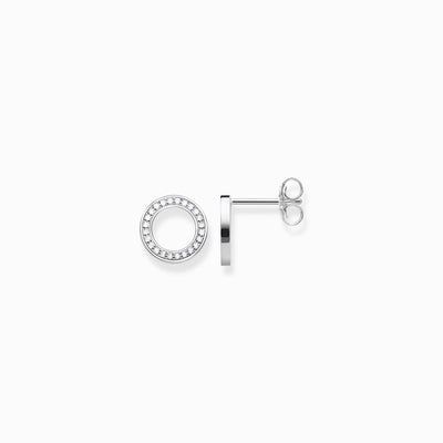 Thomas Sabo 925 Sterling Silver Circles Studs Earrings