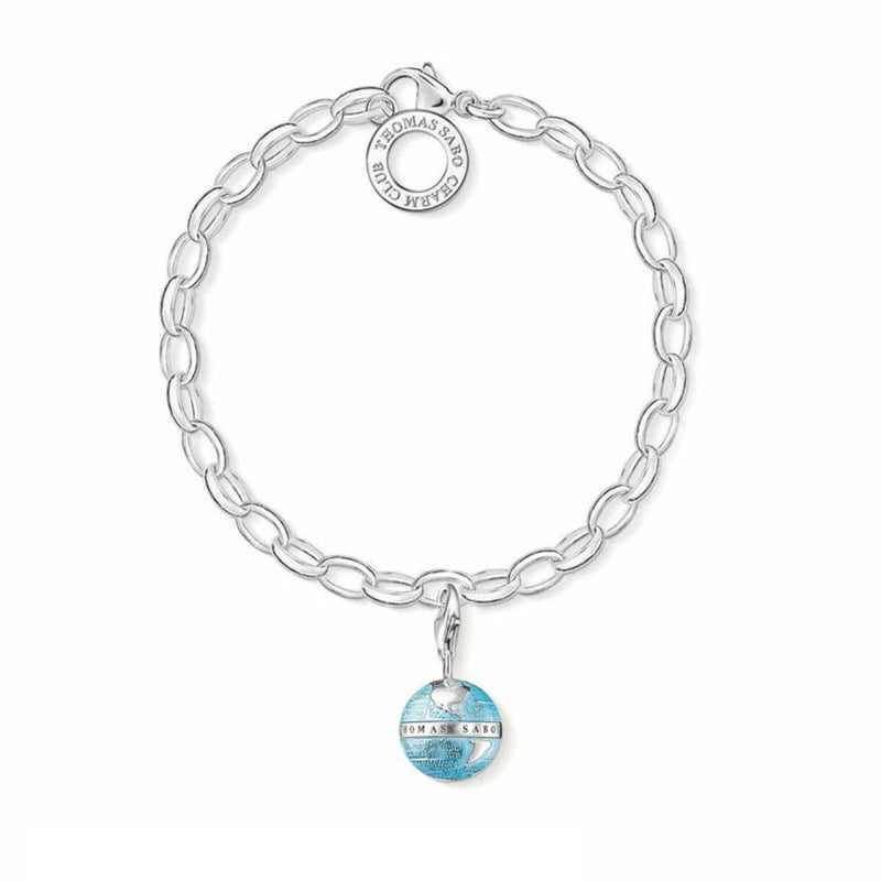 Thomas Sabo Sterling Silver Club Charm Bracelet