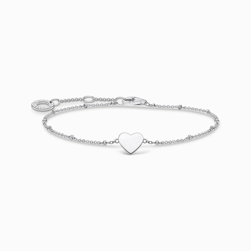 Thomas Sabo Sterling Silver Heart Bracelet