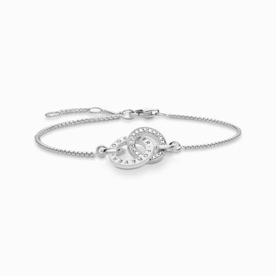 Thomas Sabo Sterling Silver Together Forever Bracelet