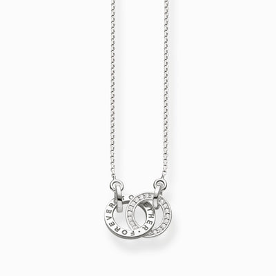 Thomas Sabo Sterling Silver Together Forever Necklace