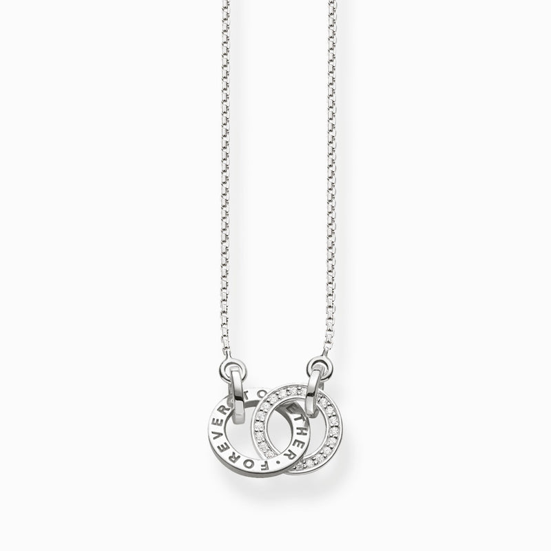 Thomas Sabo Sterling Silver Together Forever Necklace