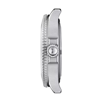 Tissot Seastar 1000 White Dial Stainless Steel Ladies Watch