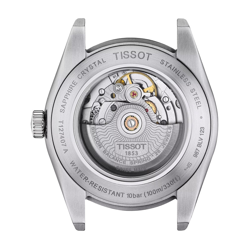 Tissot Powermatic 80 Silicium Green Dial Stainless Steel Men&