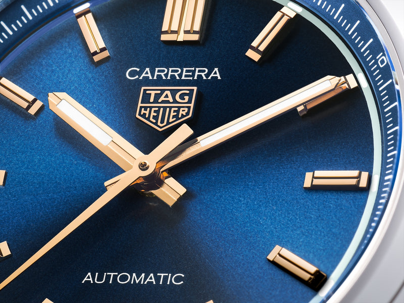 TAG Heuer Carrera Date 36mm Blue Dial Automatic Men&