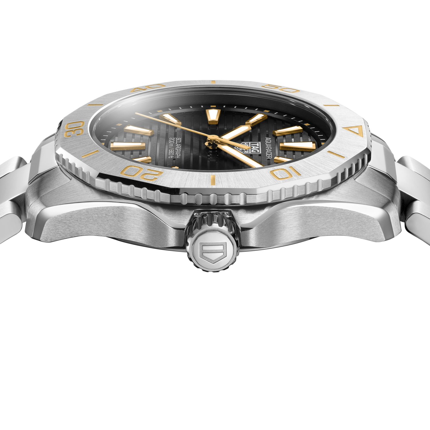 TAG Heuer Black Dial Aquaracer Professional Chronograph 200 Men's Watch