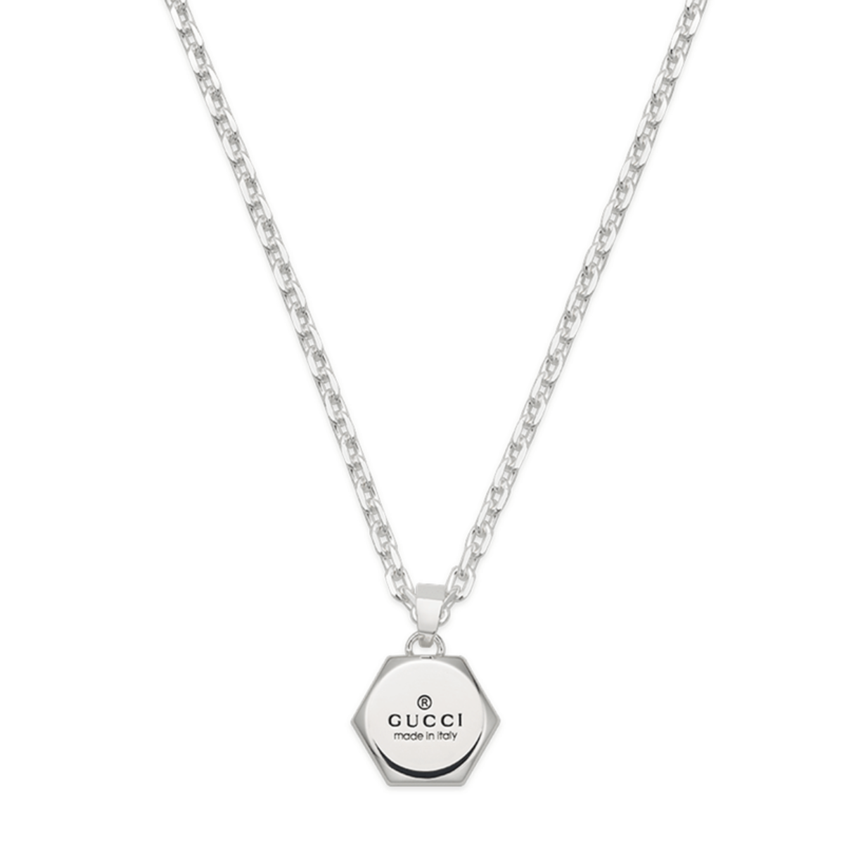 Gucci Trademark Hexagonal Necklace – Steffans Jewellers