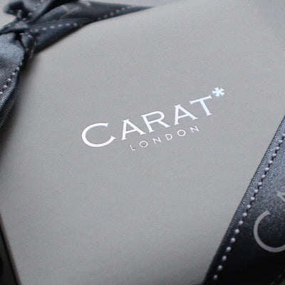 CARAT* London 9K White Gold Blythe Pear Drop Earrings