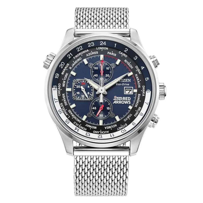 Citizen Red Arrows Chronograph 43mm Blue Eco-Drive Men&