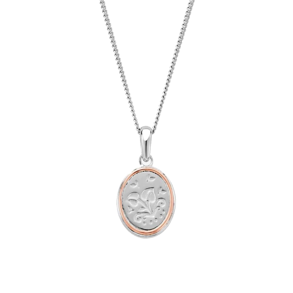 Clogau® Tree of Life Silver Oval Necklace
