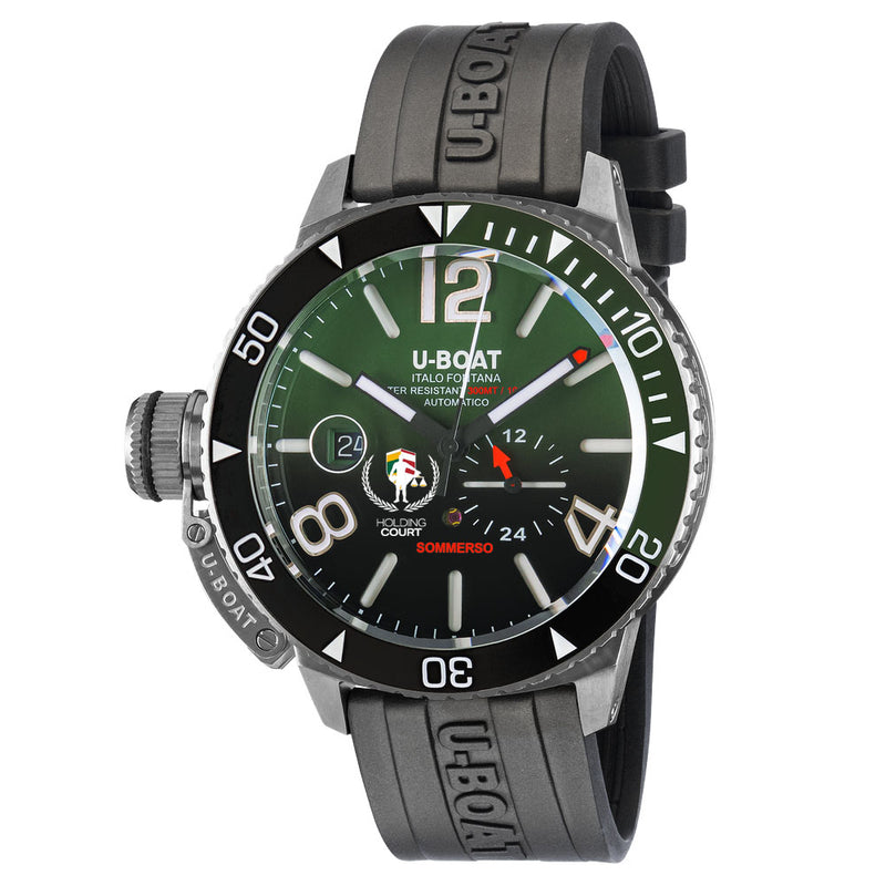 U-Boat Limited Edition Sommerso Ghiera Quadrante Green Courtney Lawes Edition