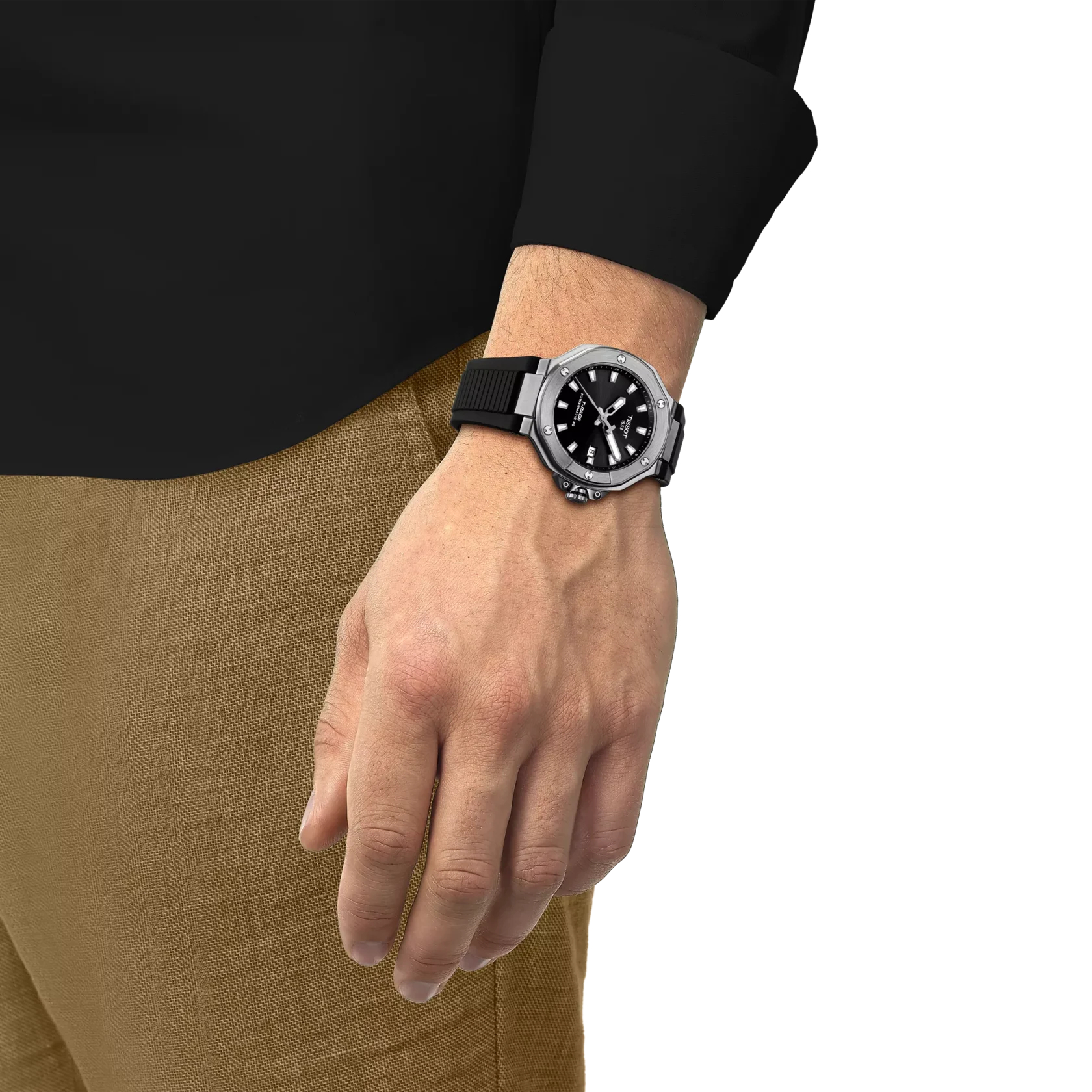 Tissot T-Race 41mm Black Dial Men's Watch
