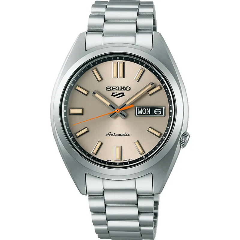 Seiko Sports 37mm Silver Automatic Men&