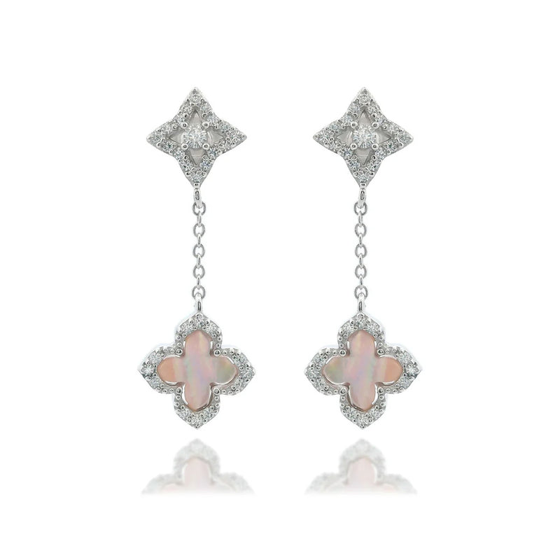 Georgini Sydney Soirée Fairwater Mother of Pearl Drop Earrings